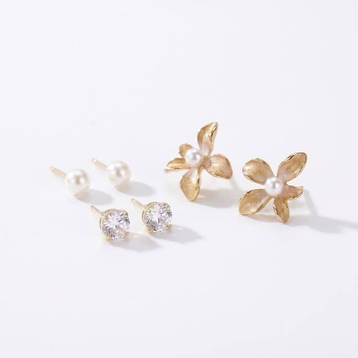 Elegant Floral Earring