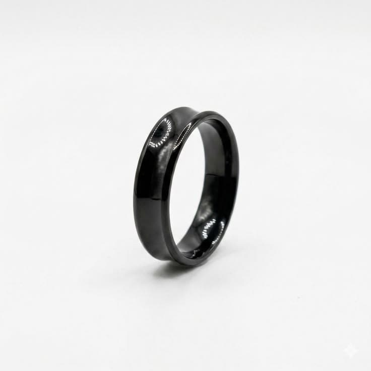 The Concave Midnight Ring